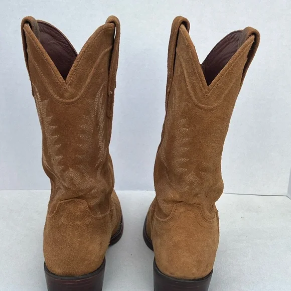 Tecovas The Josie Sienna Suede Women’s Cowboy Boots Size 7B - Picture 11 of 15